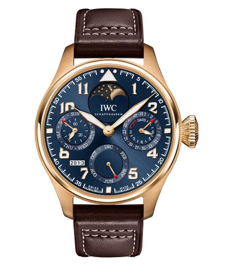 IWC Pilot's Watch Perpetual Calendar Chronograph Edition.